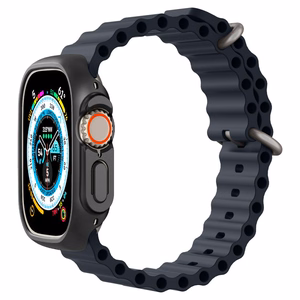 Spigen Thin Fit Suojakuori Apple Watch Ultra (49mm):lle - musta