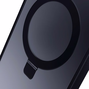 3mk Smoke Case Mag&Stand Suojakuori Apple iPhone 16 Pro Max:lle - musta