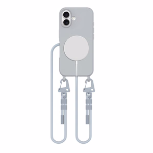 Tech-Protect MagNecklace MagSafe Suojakuori iPhone 16:lle - harmaa