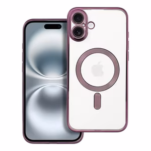Suojakuori iPhone 16 PLUS:lle Electro Mag Cover yhteensopiva MagSafe-version kanssa violetti