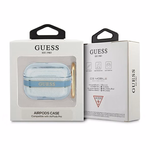 Guess GUAPHHTSB AirPods Pro -suojus sininen/sininen Hihnamallisto