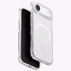 Uniq LifePro Xtreme Magclick Lataussuojakuori iPhone 17 Air:lle - Läpinäkyvä-Glitter