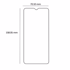 Tempered glass 2,5D for Motorola Moto G10 / G10 Power / G30 / G50 5G