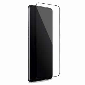 Puro Frame tempered-glass screen protector for OPPO A94 5G, black frame