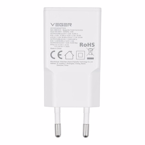VEGER seinälaturi USB A + USB C QC PD 30W 30W1A1C valkoinen