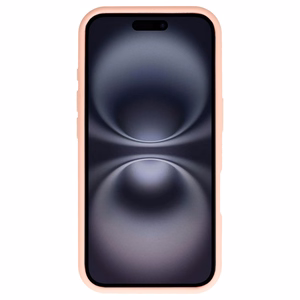 Silicone Lite Suojakuori iPhone 16:lle - persikka