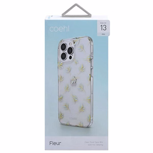 Uniq Coehl Fleur kotelo iPhone 13 Pro / iPhone 13 - sininen