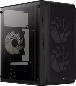 Aerocool CS107V2 musta Mini Tower tietokonekotelo