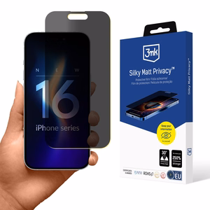 Yksityisyyssuojakalvo 3mk Silky Matt Privacy iPhone 16