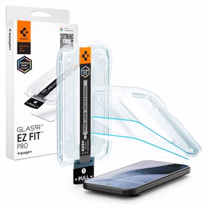 Spigen Glas.tR EZ Fit Pro AC 2-Pack -karkaistut suojalasit Google Pixel 11 Pro XL -puhelimelle (2 kpl)