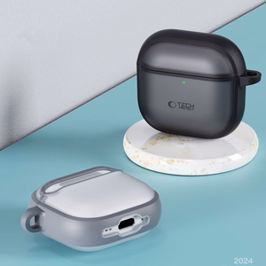 Tech-Protect Slim Hook Case for AirPods 4 - Black