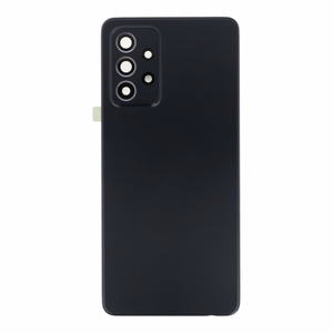 Takakuori Samsung A525 / A526 / A528 A52 4G / A52 5G / A52S 5G musta (kameralasilla) OEM
