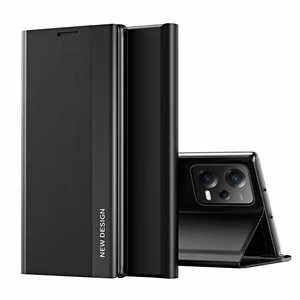 Sleep Case Pro Suojakuori Xiaomi Redmi Note 12 5G / Poco X5 5G:lle kippujalustan kanssa musta