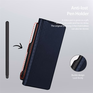 DUX DUCIS BRIL PEN HOLDER -suojakuori SAMSUNG Z FOLD 7 5G sininen