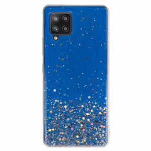 Brilliant Clear Suojakuori Samsung Galaxy A42 5G:lle - laivastonsininen