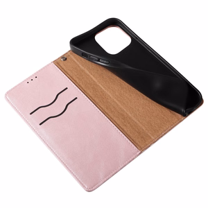 Magnet Strap Case for Samsung Galaxy S23+ Flip Wallet Mini Lanyard Stand Pink