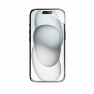 Hybrid glass to iPhone 15 Forcell Flexible 5D black