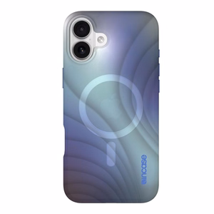Incase Halo Case -suojakuori MagSafe-tuella iPhone 16 Plus -puhelimelle, Tidal Ocean