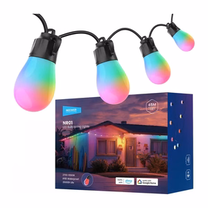 NEEWER RGB -ulkovalosarja, lämmin valkoinen