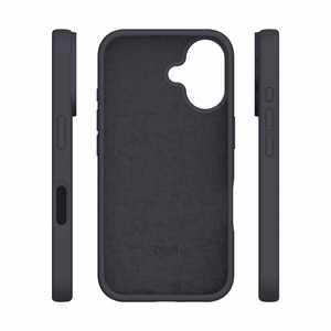 Etteri Silicone case for iPhone 16 Plus 6,7" black
