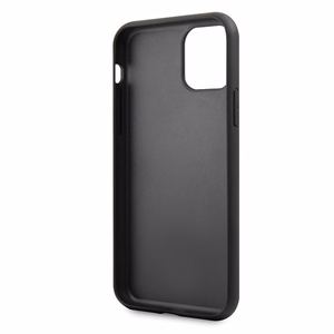 Karl Lagerfeld Signature Glitter Case iPhone 11 Pro:lle - punainen