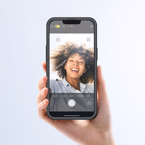Joyroom 360 Full Case etu- ja takakuori iPhone 13 Pro Max + karkaistu lasi näytönsuoja musta (JR-BP928 musta)