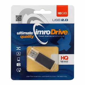 IMRO USB-muistitikku BLACK 16GB USB2.0