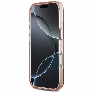 KARL LAGERFELD suojakuori iPhone 17 MagSafe-yhteensopiva (IML Choupette -luonnoslogolla) - pinkki