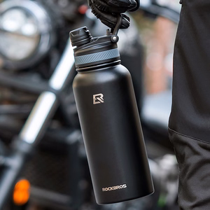 Rockbros 35210029002 lämpöeristetty pyöräjuomapullo 650 ml - musta