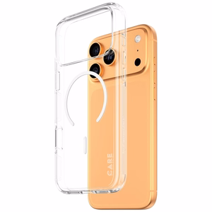 CARE by PanzerGlass Flagship Urban Explorer -suojakuori valkoisella MagSafella iPhone 17 Pro Max - läpinäkyvä