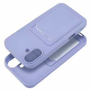 Suojakuori iPhone 16 PLUS:lle Card Case violetti