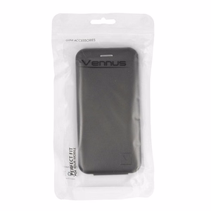 Flexi Vennus Elegance Suojakuori iPhone 14 Pro:lle musta