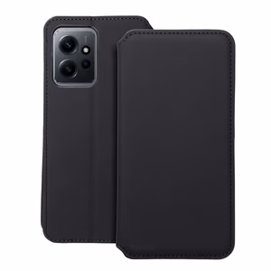Flip-suojakuori Xiaomi Redmi NOTE 12 5G:lle Dual Pocket Book musta