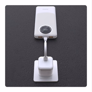 Powerbank Dudao K12Pro 22.5W PD 20000mAh USB-A, USB-C - valkoinen