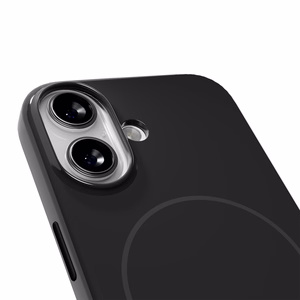 Puro Pulse iPhone 17 polykarbonaatti suojakuori - musta