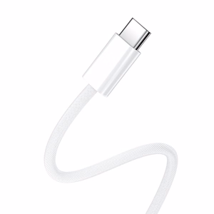 BWOO kaapeli USB-C - USB-C 1m 60W iPhone 15 BO-X284 valkoinen