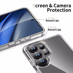 Tech-Protect FlexAir Hybrid Suojakuori Samsung Galaxy S26 Ultralle - läpinäkyvä