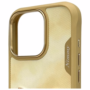 NIMMY Suojakuori BIG EYED PET 2.0 Kissa iPhone 16 Pro Max:lle khaki