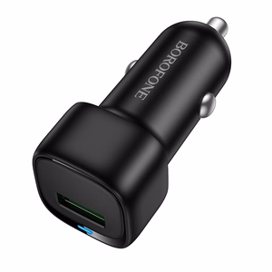 Borofone Autolaturi BZ34 Cloud - USB - QC 3.0 18W musta
