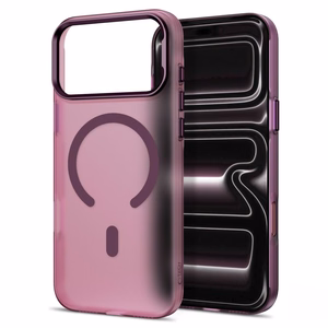 Tech-Protect MagZero MagSafe-suojakuori iPhone 17 Pro / 18 Pro – matta viininpunainen