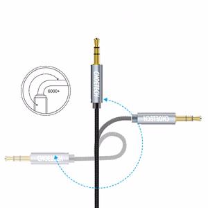CHOETECH Audio Aux kaapeli 3.5mm, M-M, 1.2m