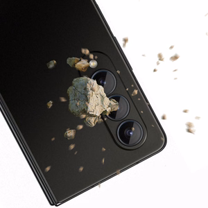 3mk Lens Protection Pro kameran suojus Samsung Galaxy Z Fold 4:lle - musta