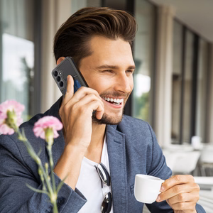 Dux Ducis Rafi II Suojakuori Samsung Galaxy S25:lle jalustalla ja lompakolla - Musta