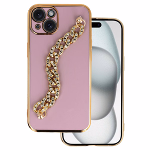 Trend Suojakuori iPhone 13:lle - malli 4 vaaleanpunainen