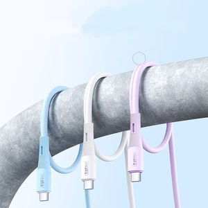 T-PHOX KAAPELI GENTLE USB-C/USB-C 60W 1M VALKOINEN