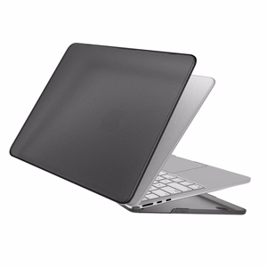Tech-Protect Softshell -suojakuori MacBook Air 15 2023 / 2024 / 2025 / 2026 -malleille, mattamusta