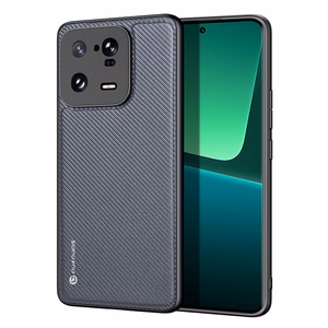 Dux Ducis Fino Suojakuori Xiaomi 13 Pro:lle silikonisella kehyksellä harmaa