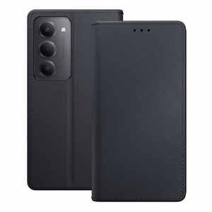 3mk Wallet Case for Xiaomi Redmi 15 4G / 15 5G - black