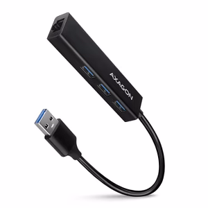 Axagon USB 3.2 3-Port GLAN Hub 0.2m HMA-GL3A