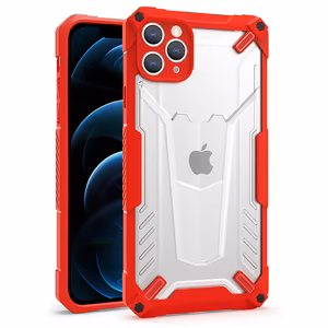 Tel Protect Hybrid Suojakuori iPhone 11 Pro:lle punainen